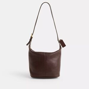 Coach Vintage Mini Bucket Leather Hobo Shoulder Bag